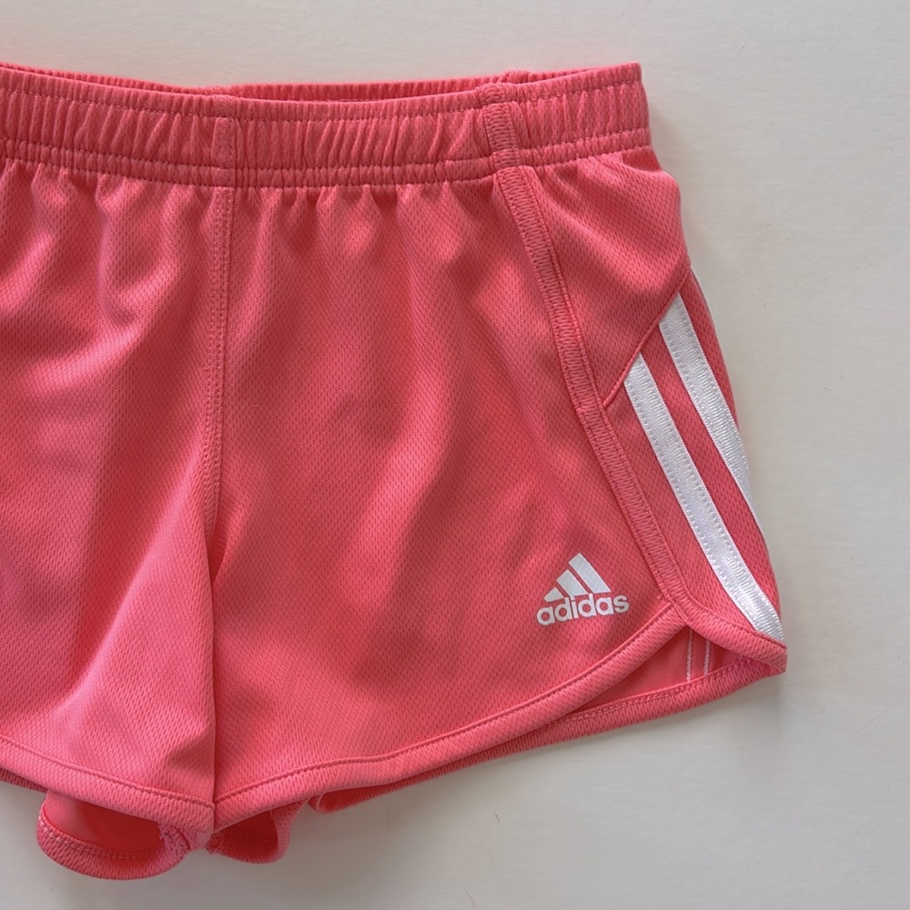 Girls Adidas Athletic Shorts - Picture 2 of 4